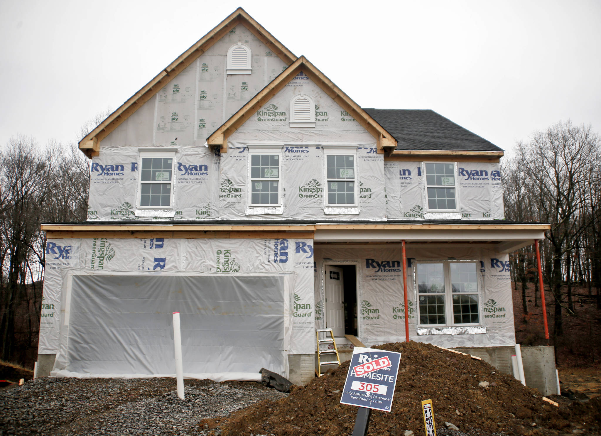Winter weather saps new-home sales 7.8 percent in January