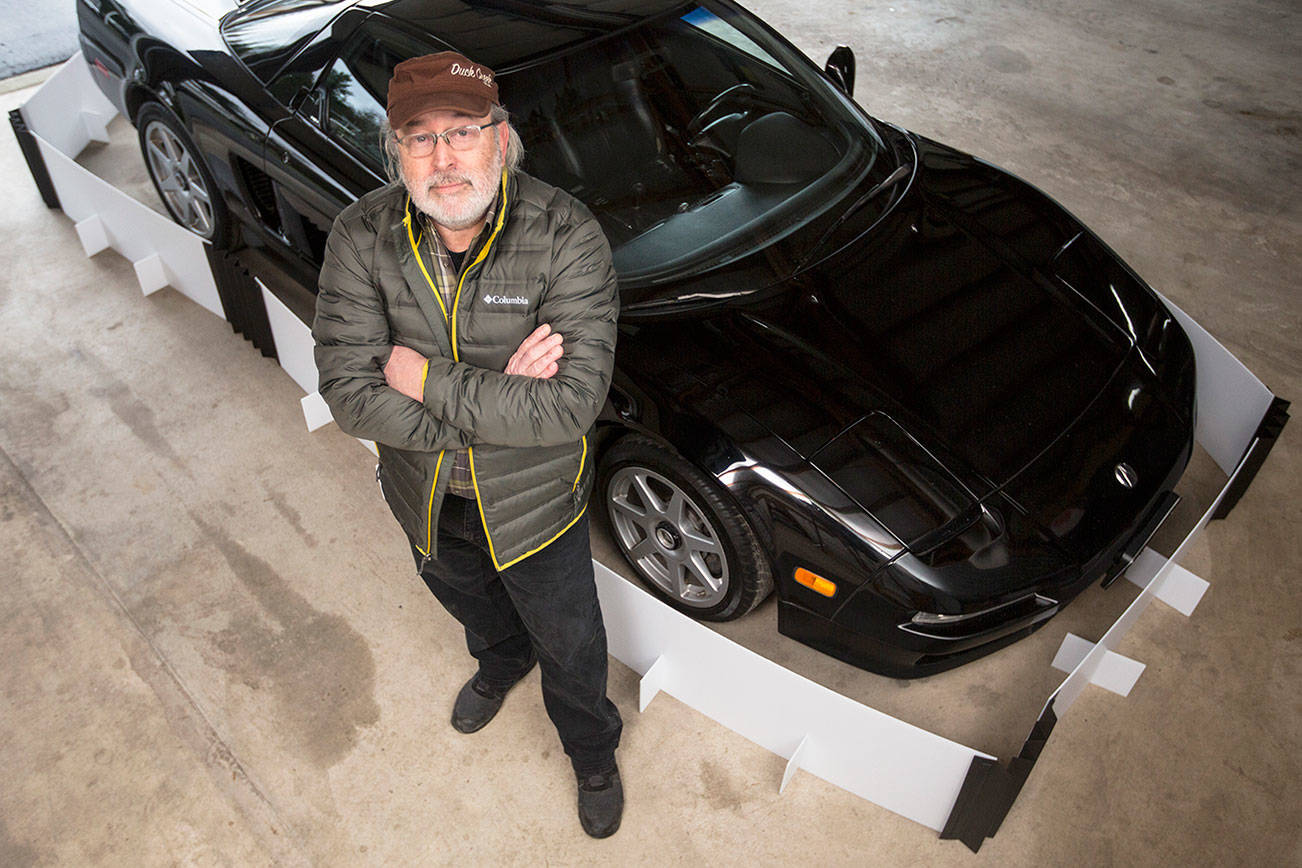Inventor built a wall — to keep mice out of his sports car