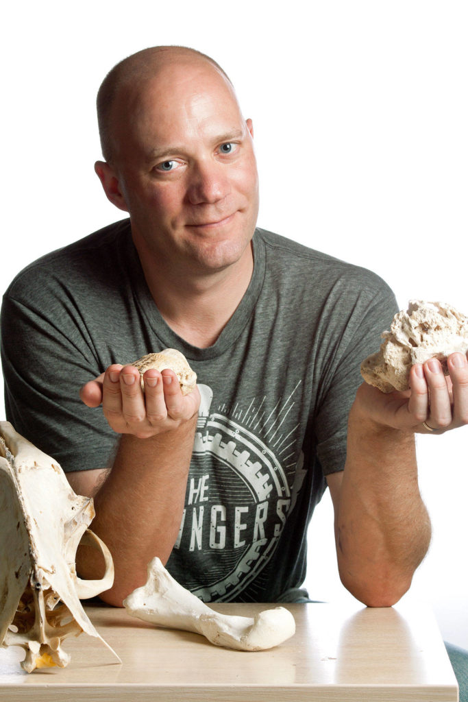 John Hutchinson, professor of evolutionary biomechanics at the Royal Veterinary College in London, will share the latest research on how dinosaur movement evolved over time at a free lecture on March 2. (Burke Museum)
