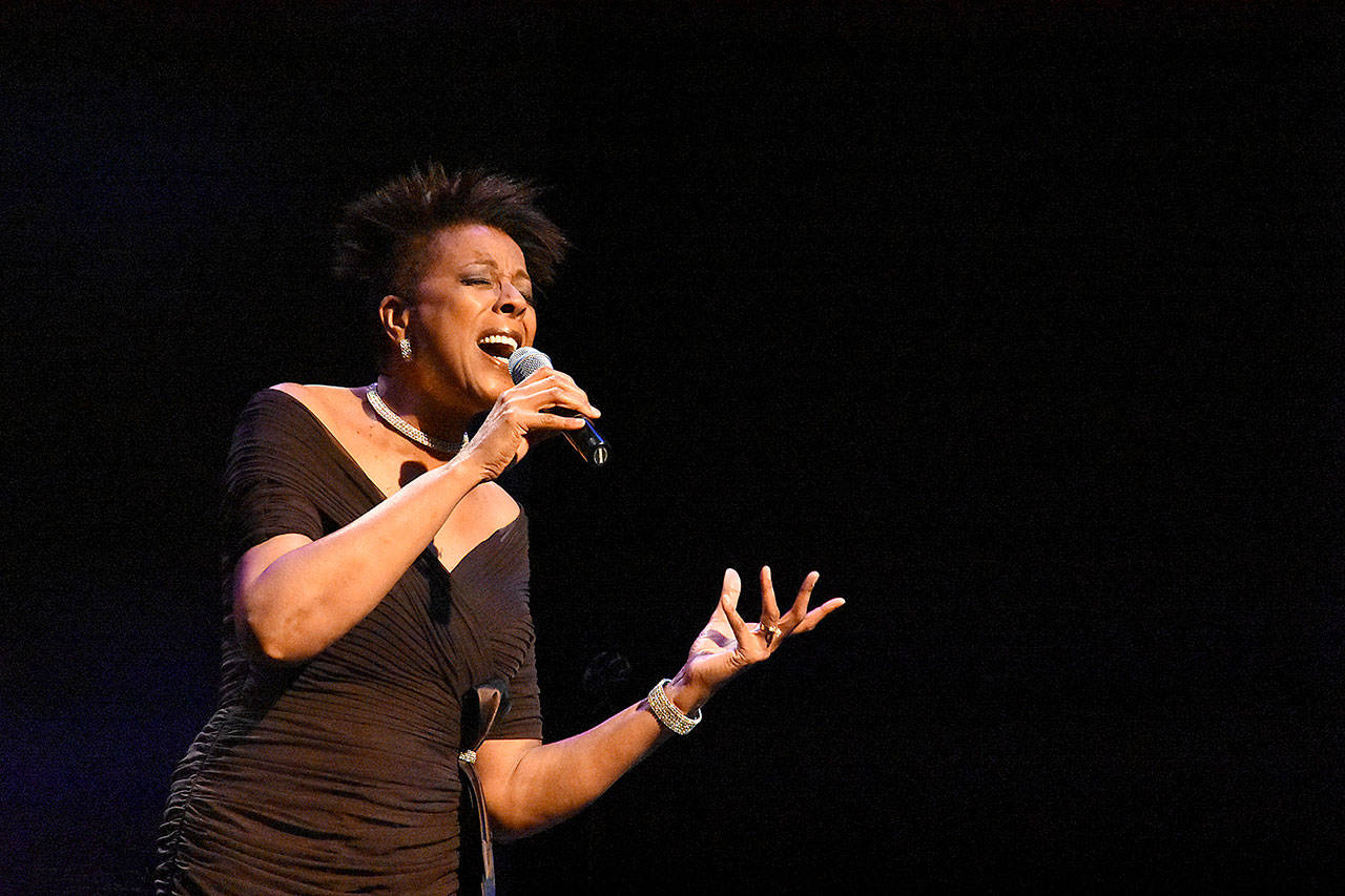Dee Daniels will perform in two concerts at the DeMiero Jazz Fest on March 2 and 3 in Edmonds. (Photo by Barb Hauser)