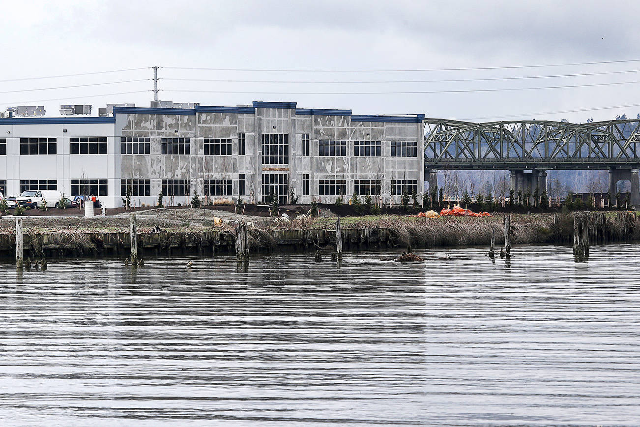 Port of Everett’s Riverside Business Park finally takes shape