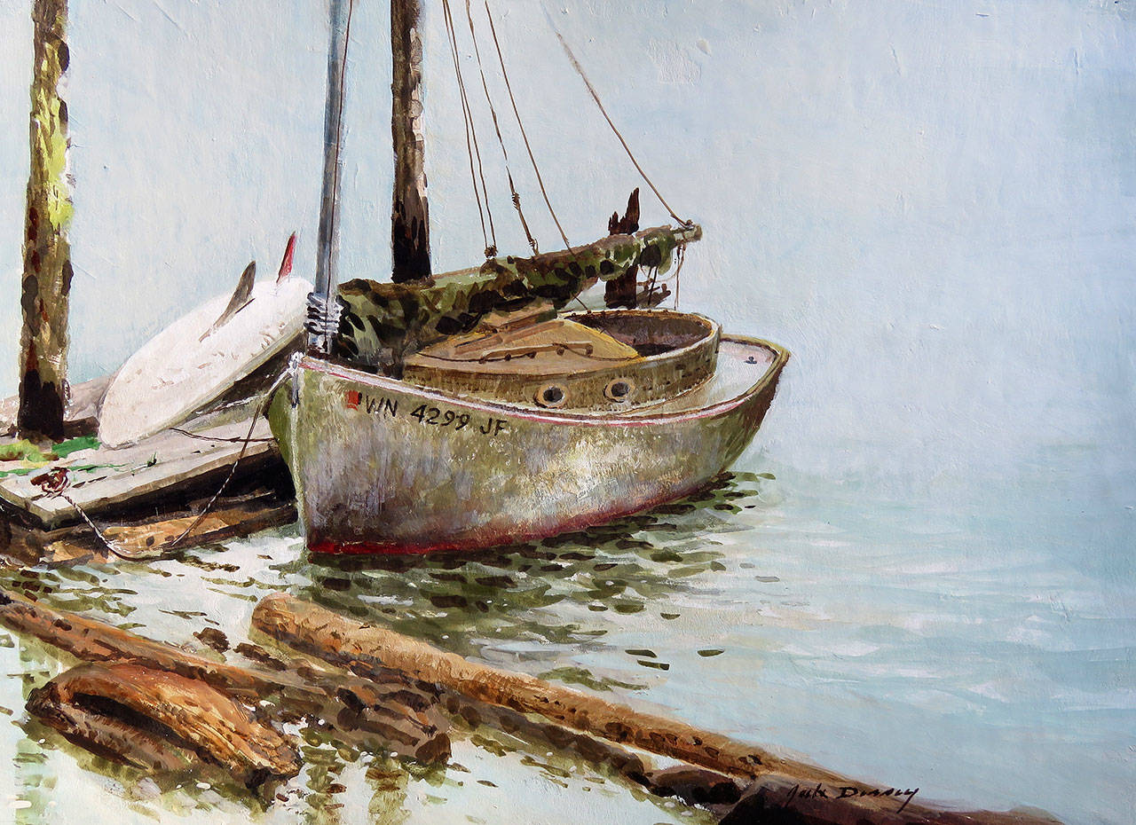 “Mystery Sailboat,” by Jack Dorsey.