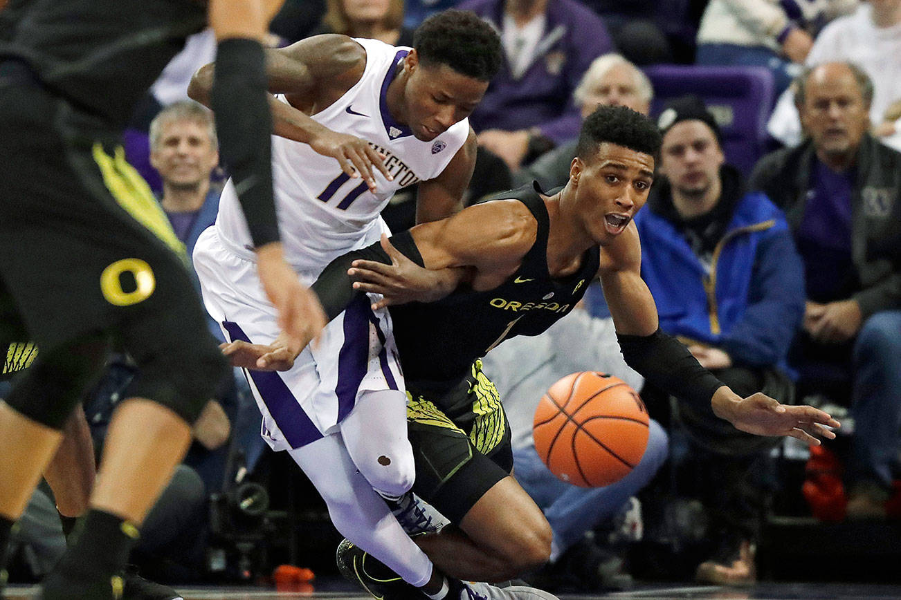 Washington’s late surge falls short in 72-64 loss to Oregon