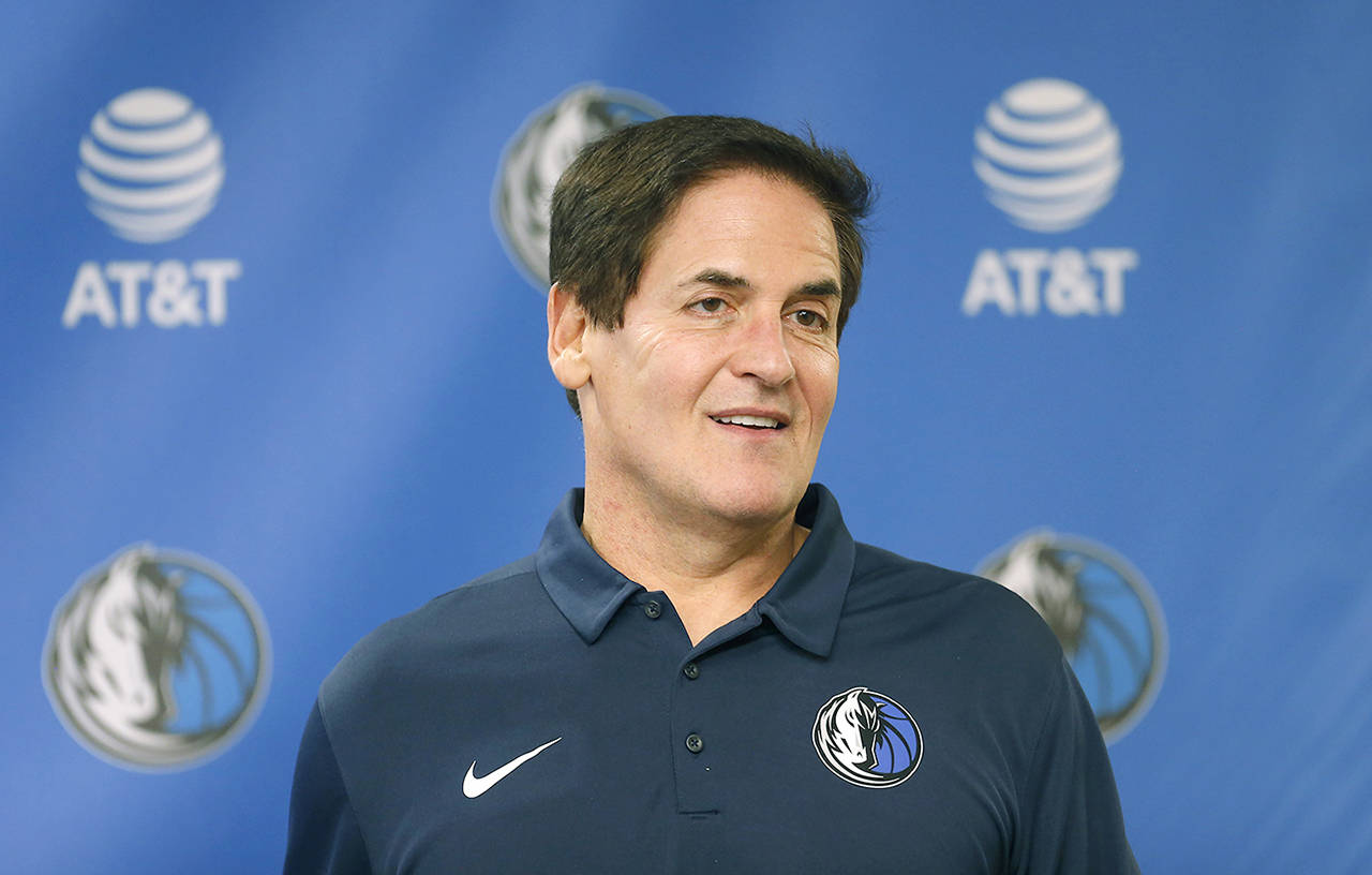 Dallas Mavericks owner Mark Cuban is denying a 2011 allegation of sexual assault after a weekly alternative newspaper in Oregon published details of a case that prosecutors didn’t pursue, saying they didn’t believe there was evidence to support the claim. (AP Photo/Ron Jenkins, File)