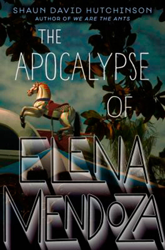 Shaun David Hutchinson’s ‘The Apocalypse of Elena Mendoza’ has a lot going on: young love that happens to be from one girl toward another, virgin birth, miracles, shadowy government agents, and a bad stepdad.