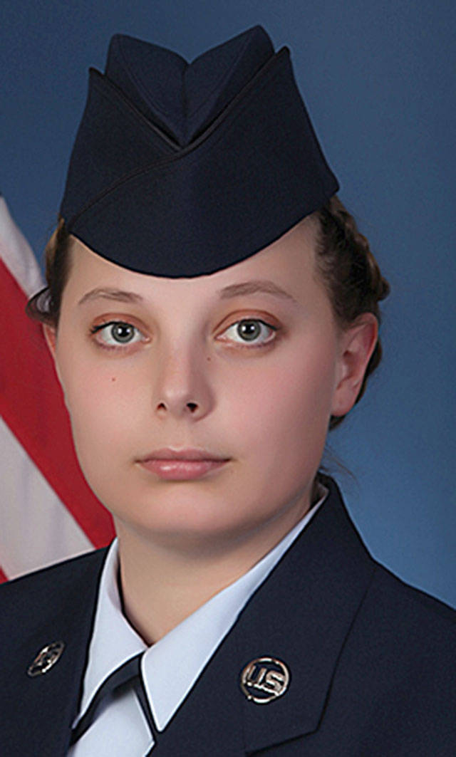 U.S. Air Force Airman Mishayla R. Psaradelis