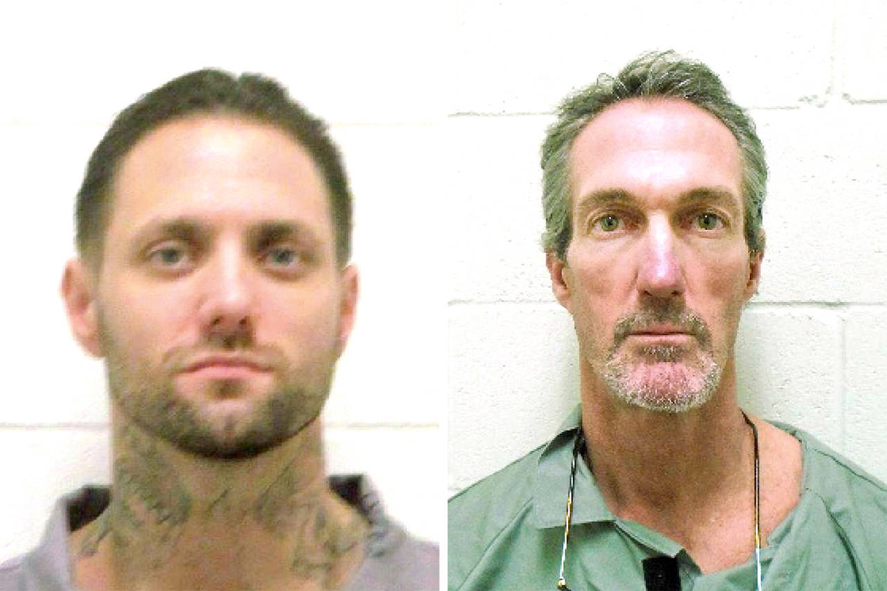 Camron Gaunt (left) and Steven Cobbs. (Washington State Department of Corrections)