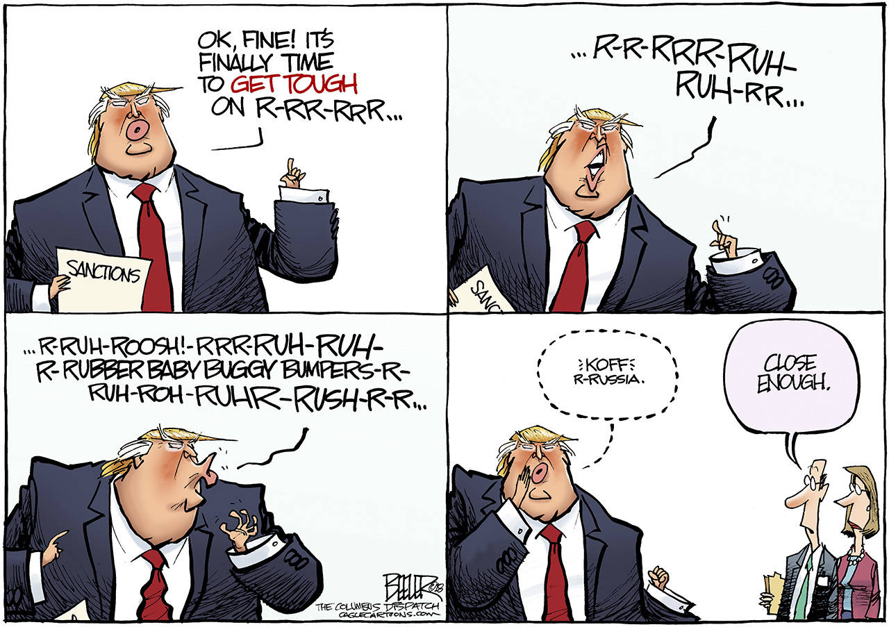 Editorial cartoons for Sunday, March 18