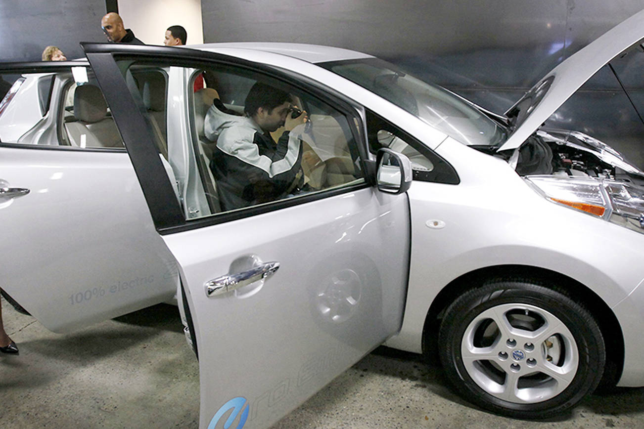 Washington state’s electric vehicle sales tax break to end