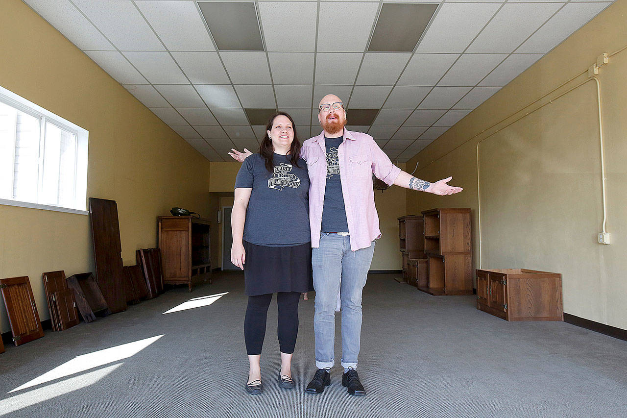 After searcing for more than a year, Scott and Loni Wetzel have found a location for their nonprofit pub Center Public House. They plan to open in the former restaurant Scarlett’s Hideway on Avenue A in Snohomish. (Andy Bronson / The Herald)