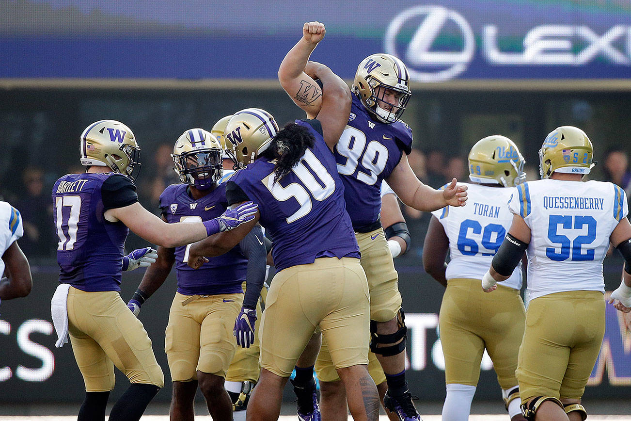 Even without Vea, Huskies have experience on defensive line