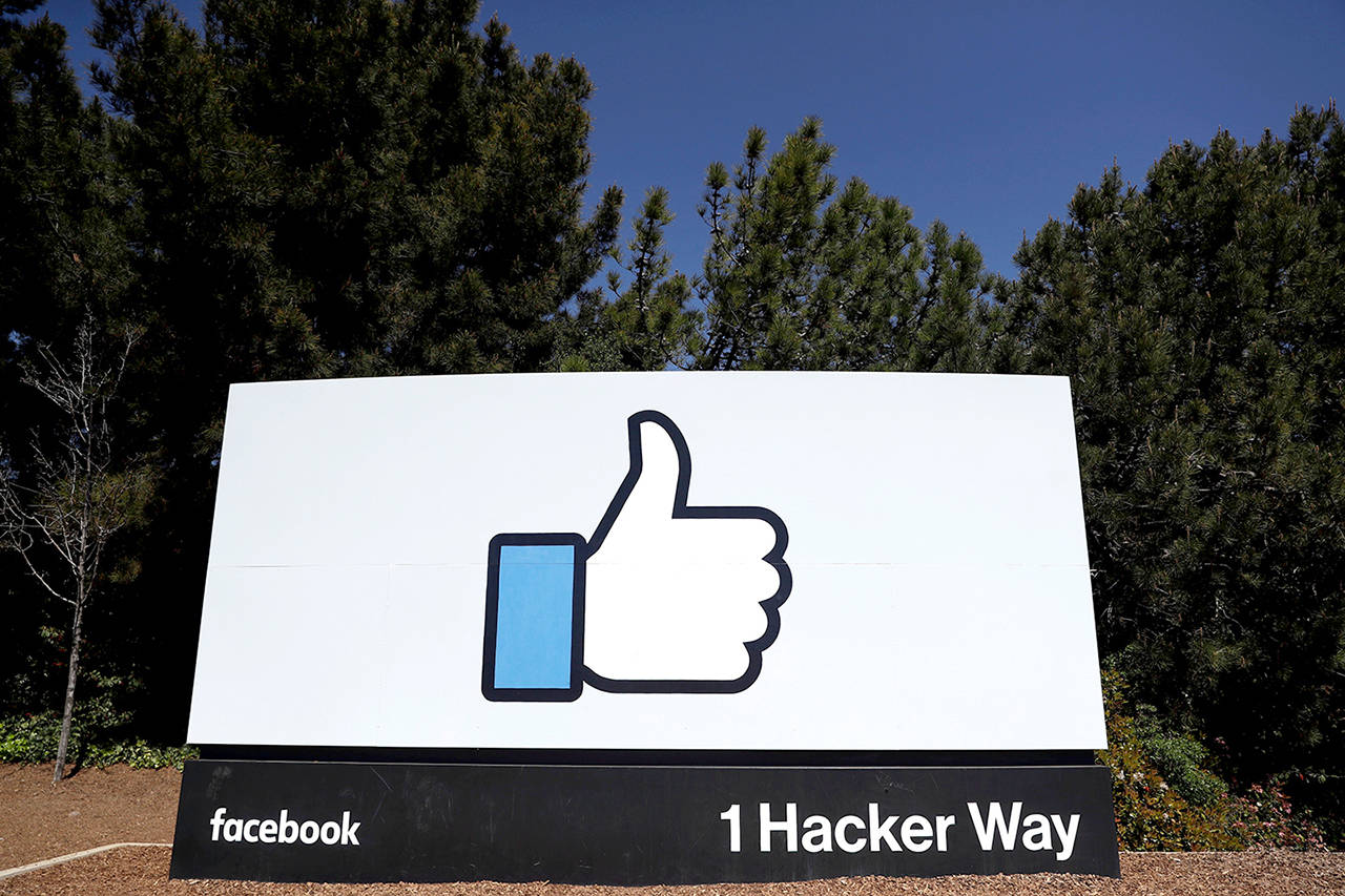 Facebook is asking users whether they think it’s “good for the world” in a poll sent to an unspecified number of people. (AP Photo/Marcio Jose Sanchez, File)