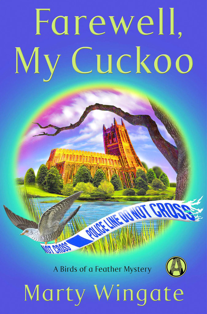 “Farewell, My Cuckoo” will be published in April. It is the next in Wingate’s Birds of a Feather series. (Penguin Random House)
