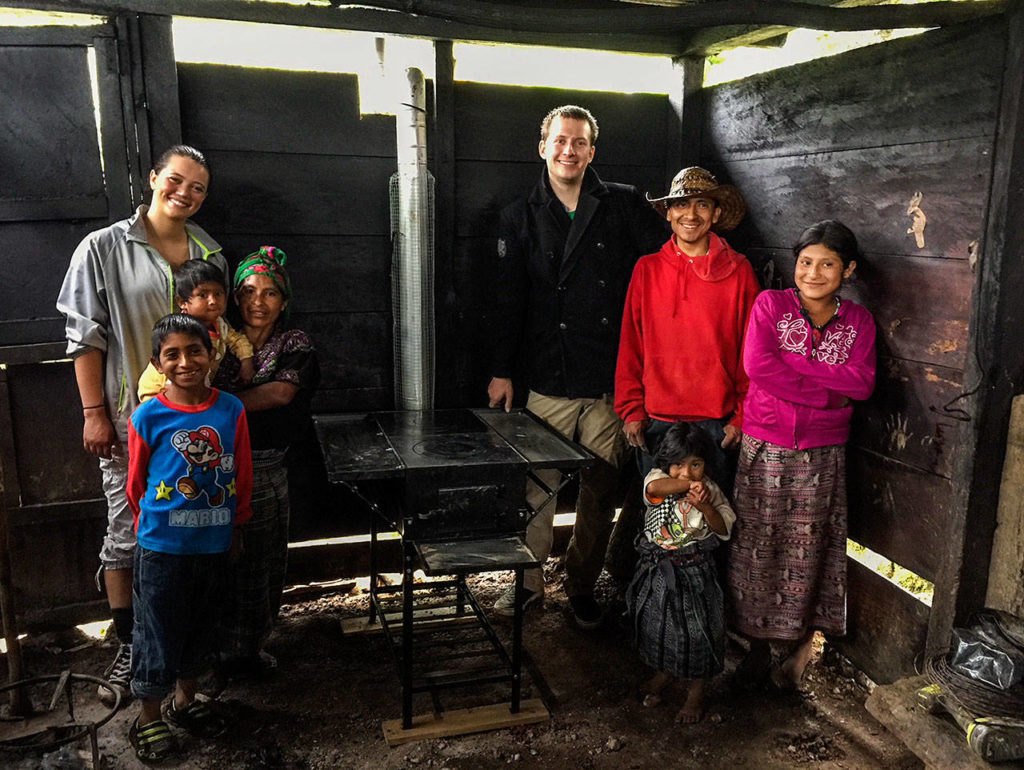 Members of Marysville dentist Dr. Kelly Peterson’s family with Guatemalan Villagers during a Hands for Peacemaking Foundation trip last month. (Kelly Peterson photo)
