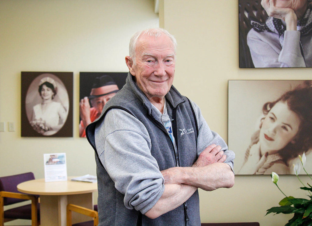 Victor M. volunteers with Homage’s Minor Home Repair program.
