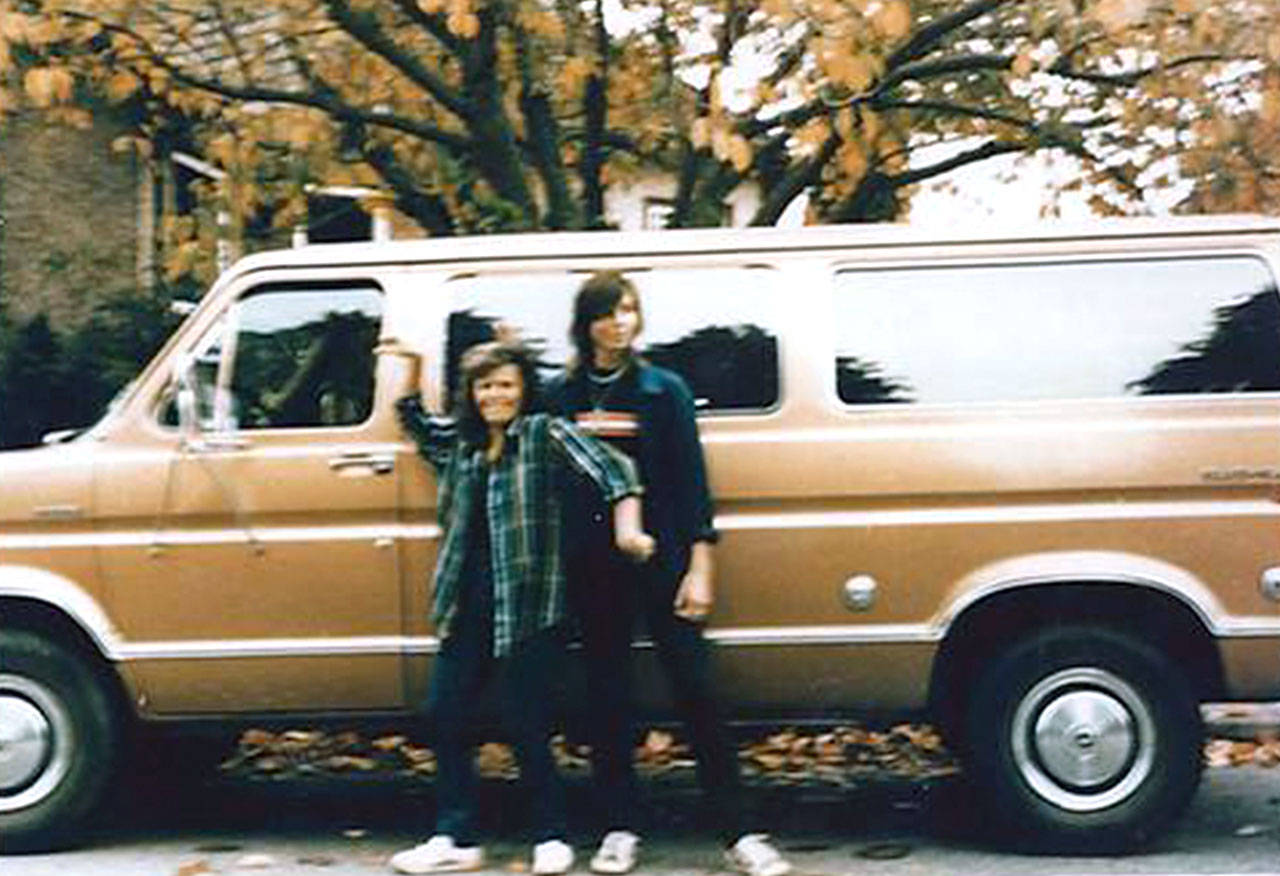Tanya Van Culyenborg, 18, and her boyfriend, Jay Cook, 20, vanished Nov. 18, 1987, while they were on a road trip from Saanich, B.C., to Seattle, in this bronze 1977 Ford Club van. Their bodies were found days later in Western Washington, about 65 miles apart. (Snohomish County Sheriff’s Office)