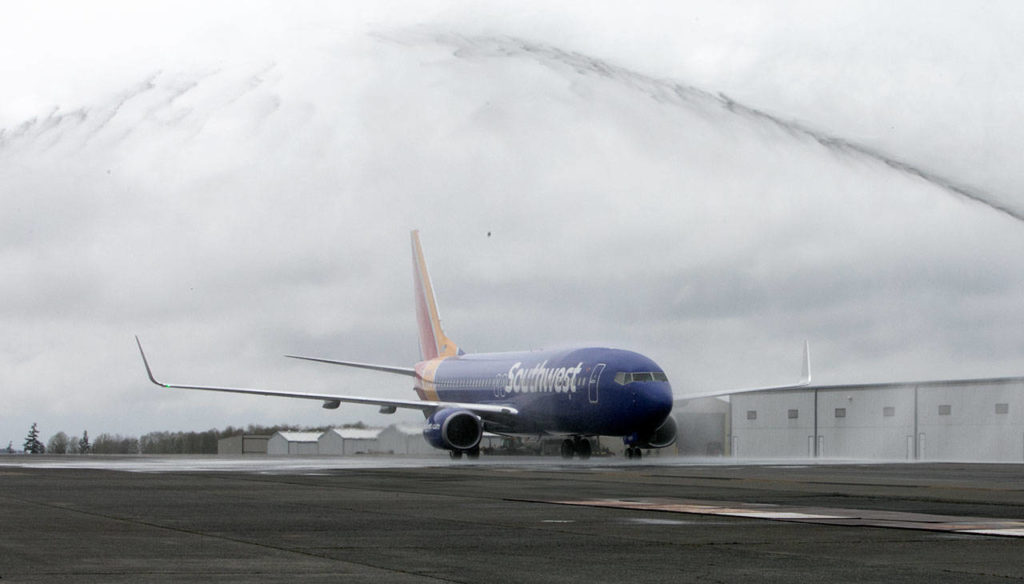 Rogers’ job was to ensure the planes met Southwest’s standards. (Lizz Giordano / The Herald)
