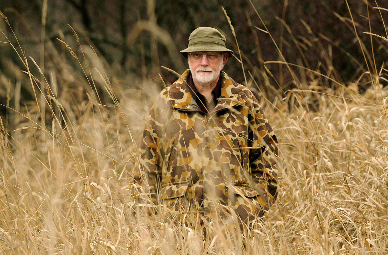 Patrick F. McManus, a prolific writer best known for his humor columns in fishing and hunting magazines, has died. (Colin Mulvany / The Spokesman-Review file)