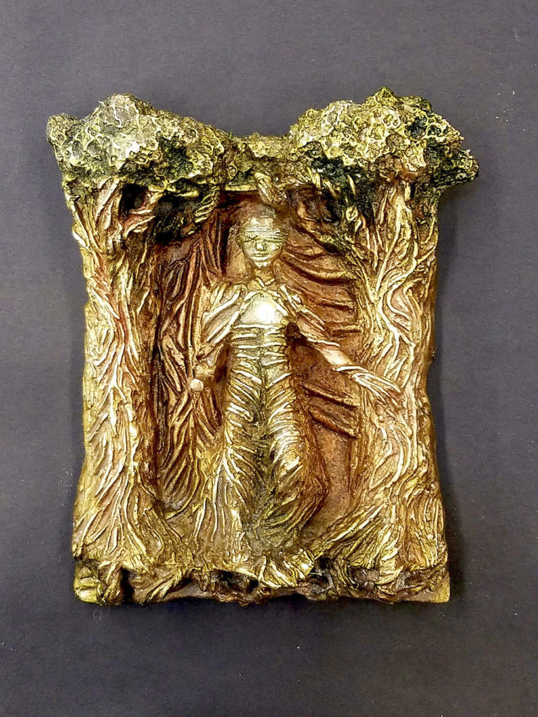 Clare Kaiyala, a sophomore at Mountlake Terrace High School, won a gold medal in the national Scholastic Art & Writing Awards for her sculpture “The Forest.”
