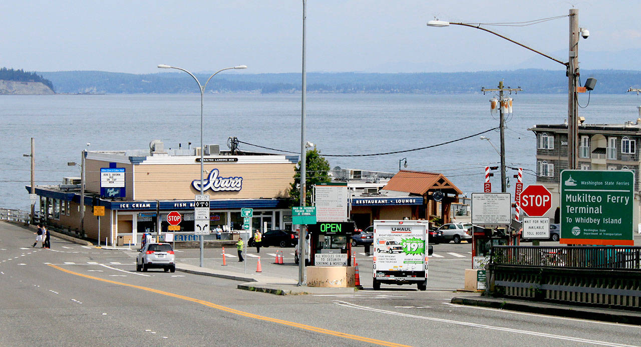 Ivar’s Mukilteo Landing at the Washington State Ferries terminal in Mukilteo. (SounderBruce via Wikimedia Commons, 2009)