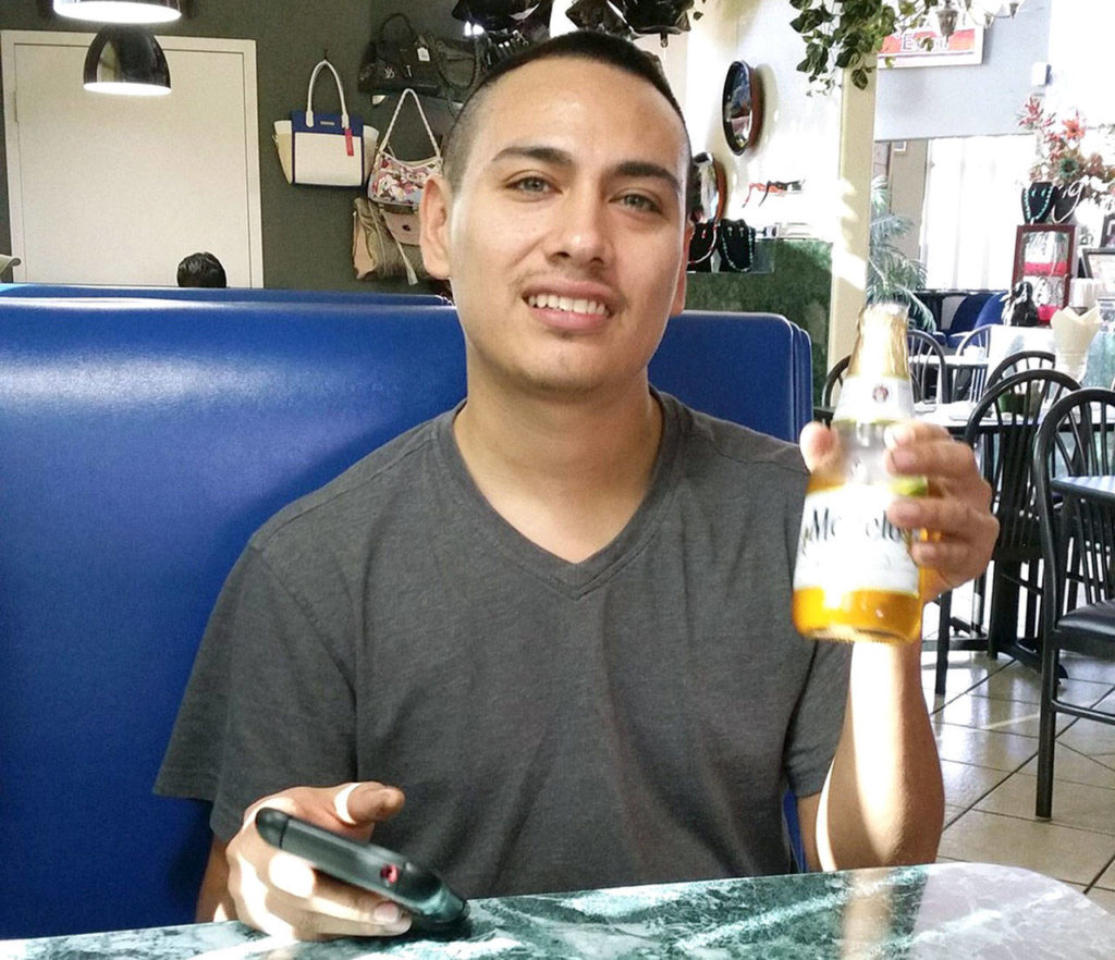 Another photo of Jacob Gonzales, 33, without facial hair. He is suspected of stealing his girlfriend’s car two weeks before she was found murdered on Camano Island. He was still at large this week, with a nationwide $1 million warrant out for his arrest.

