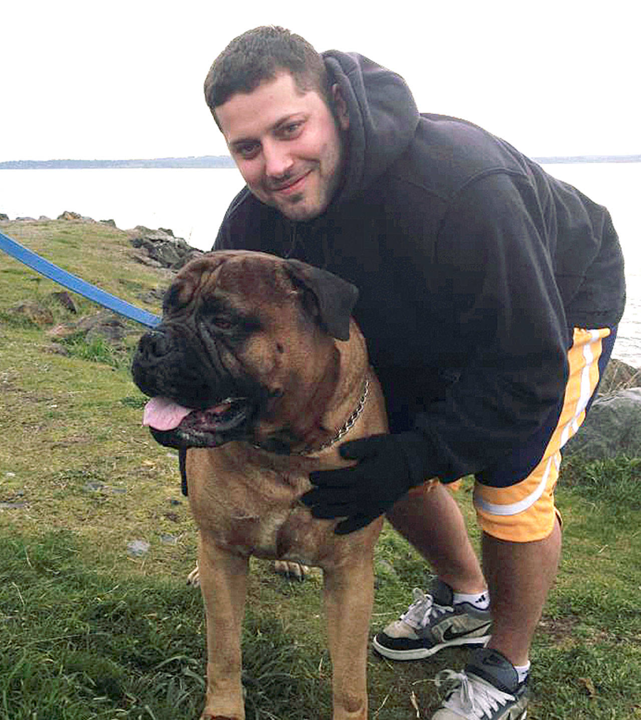 Alex Dold met a dog named Hoss while walking near Edmonds Marina. Every time he returned, he would look for Hoss. The dog, who lived with his owner on a boat, would come running to greet Alex.