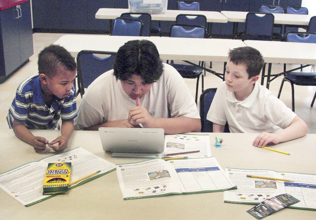 Homework help and academics are built into the programs at the Boys & Girls Club in north Everett. (Everett Boys & Girls Club)
