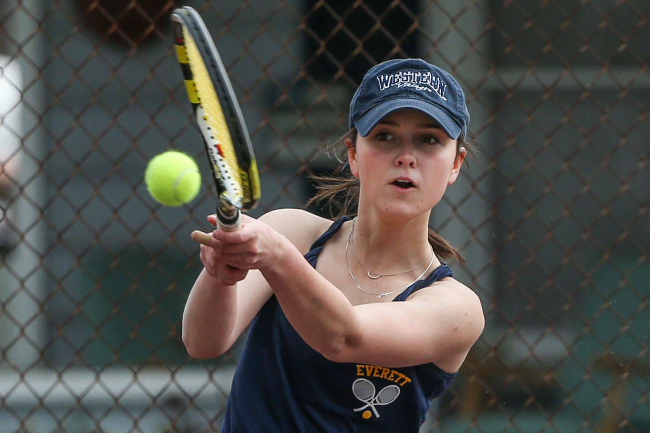 Q&A with Everett High School tennis player Abby Affholter