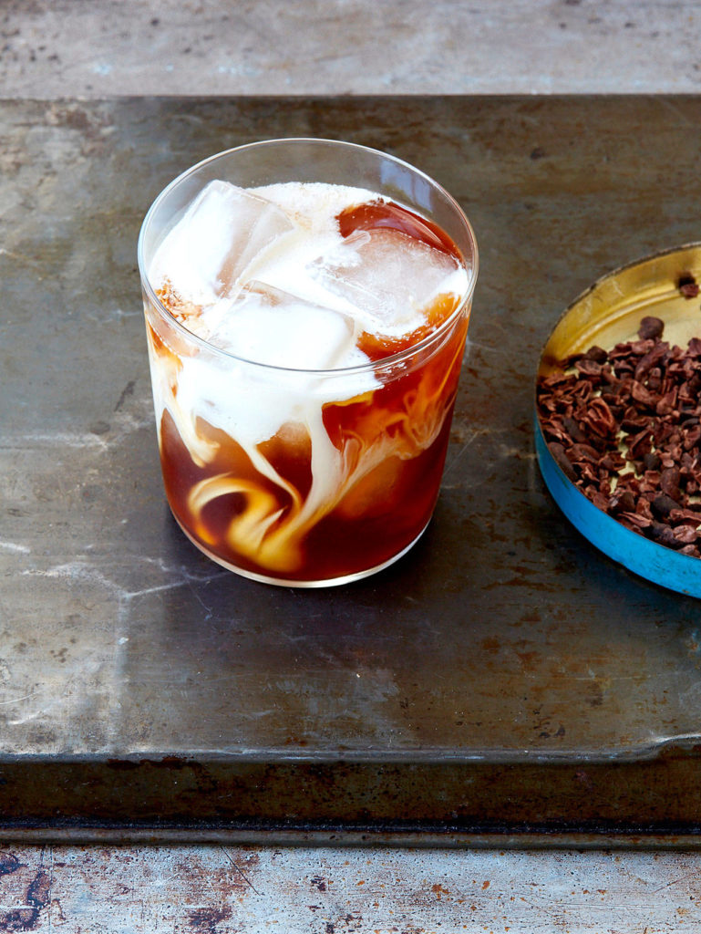 Bonnie Frumkin Morales includes a recipe in her cookbook for your choice of Black or White Russian. (Photo by Leela Cyd)
