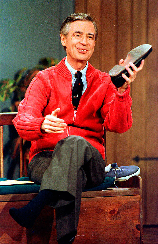 Fred Rogers, TV’s beloved Mr. Rogers, is the subject of “Won’t You Be My Neighbor,” showing May 26-27 at the Uptown Theatre. (Associated Press)