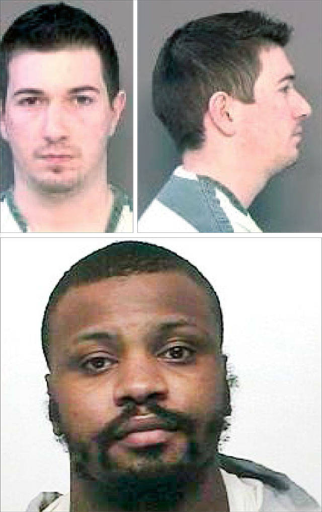 Payton Lee Maddy (top) and Donovan Idris Spillers (Washington State Department of Corrections)