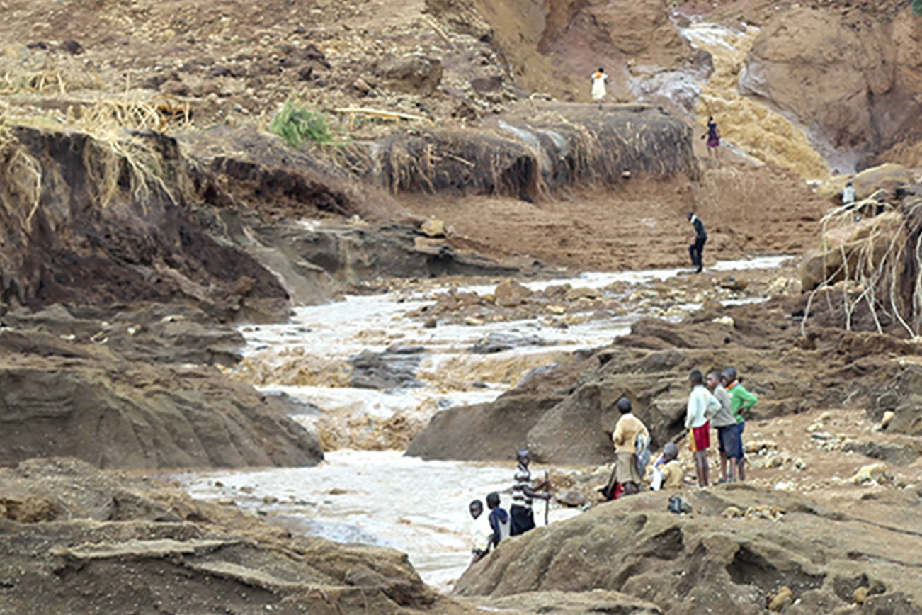 At least 44 killed as dam bursts in Kenya, officials say