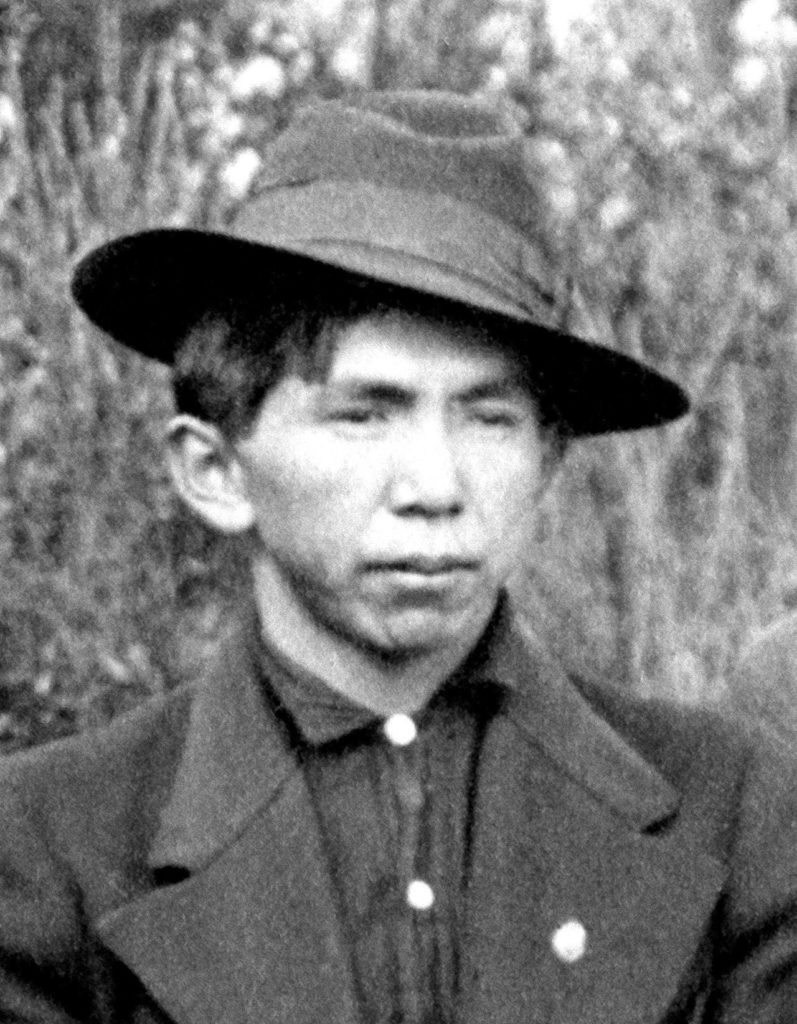 Pvt. Alphonsus Bob of Tulalip was one of two local Native American soldiers who died during World War I. It was written of Bob: “No boy answered the call of country with happier spirit or gladder heart.”
