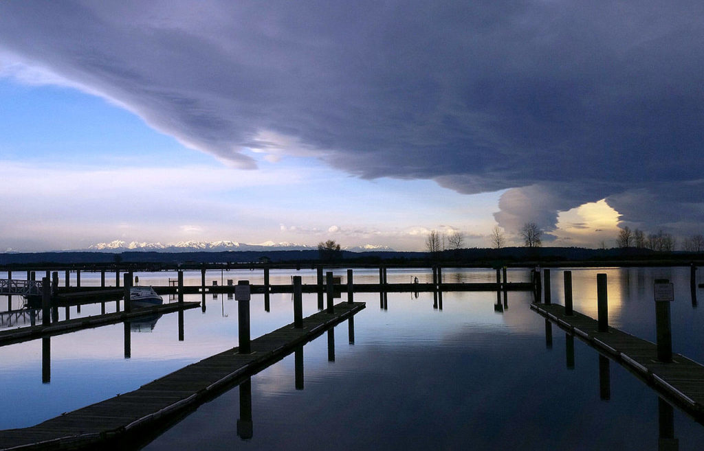 By Andy Ide, February 2017: An early morning shot of the Everett boat launch.
