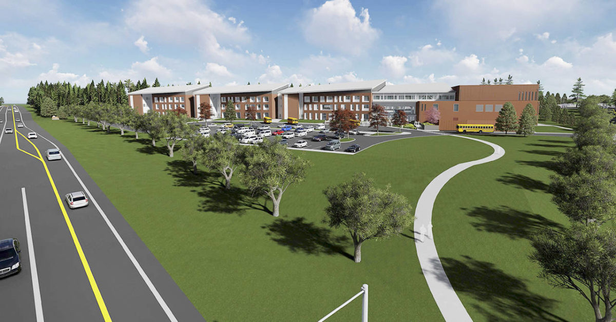 Work begins on new Stanwood high school