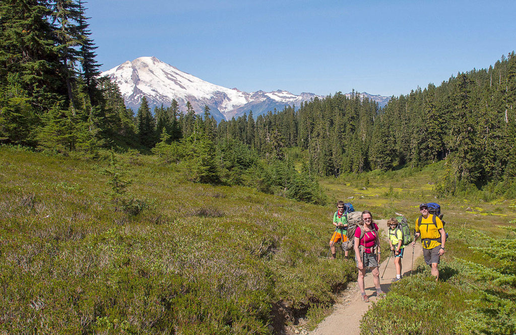 The author found out what motivates kids to hike during nearly two years of research for her book “Best Hikes With Kids: Western Washington.” (Photo by Jon Stier)

