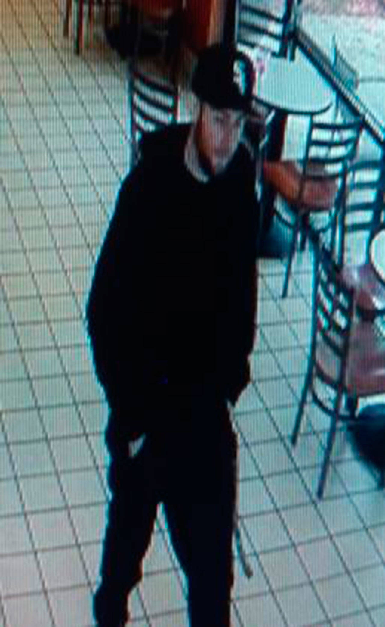 Mill Creek police are seeking this man in a robbery of a Baskin Robbins on Tuesday. (Courtesy of City of Mill Creek)