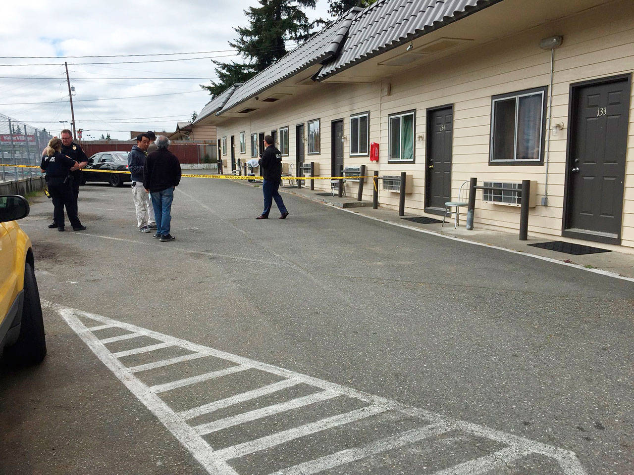 The Farwest Motel in Everett was the scene of a shooting on May 16. (Everett Police Department)