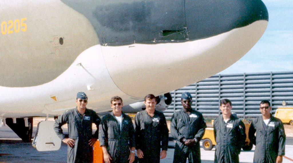 The crew of “Midnight Express” in 1972. (Museum of Flight)
