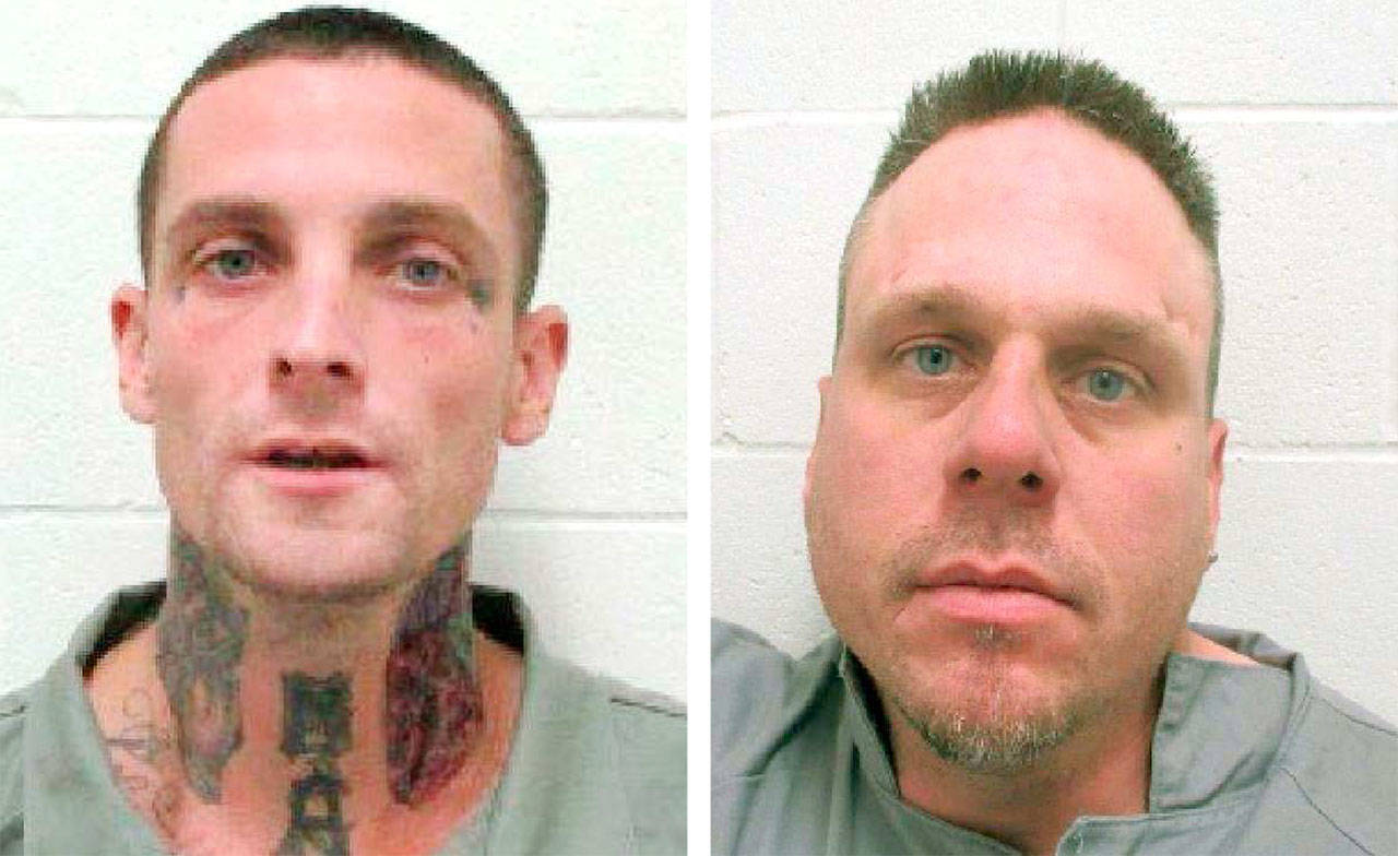 Richard Bowen (left) and Conrad Edwards (Washington State Department of Corrections)