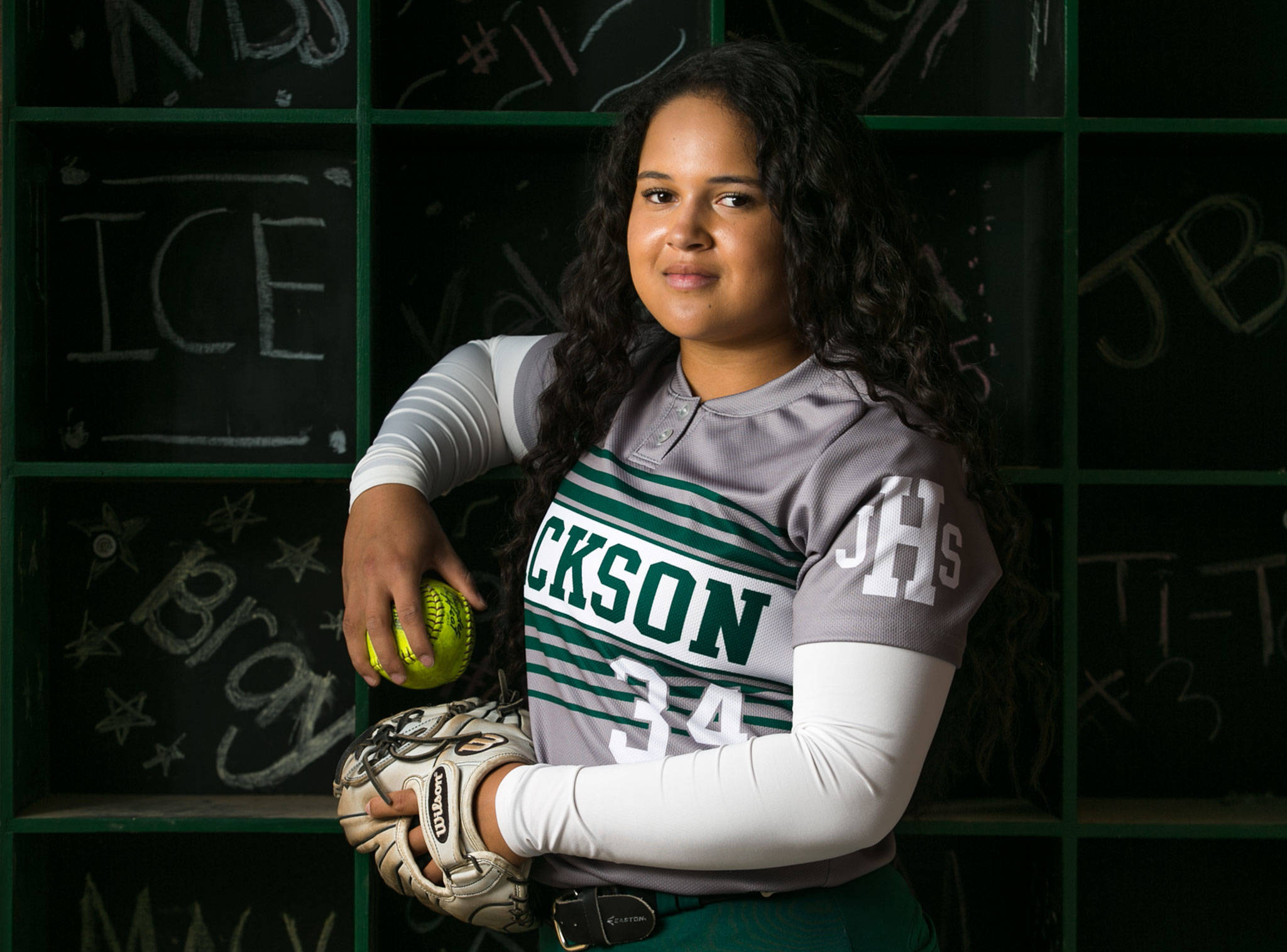 Jackson junior Iyanla Pennington is The Herald’s 2018 Softball Player of the Year. (Kevin Clark / The Herald)