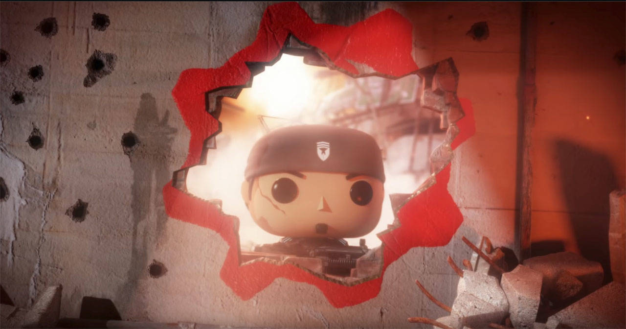 Funko is entering the video game industry with an upcoming mobile game in the Gears of War title from Microsoft and Xbox. (Courtesy of Microsoft and Xbox)