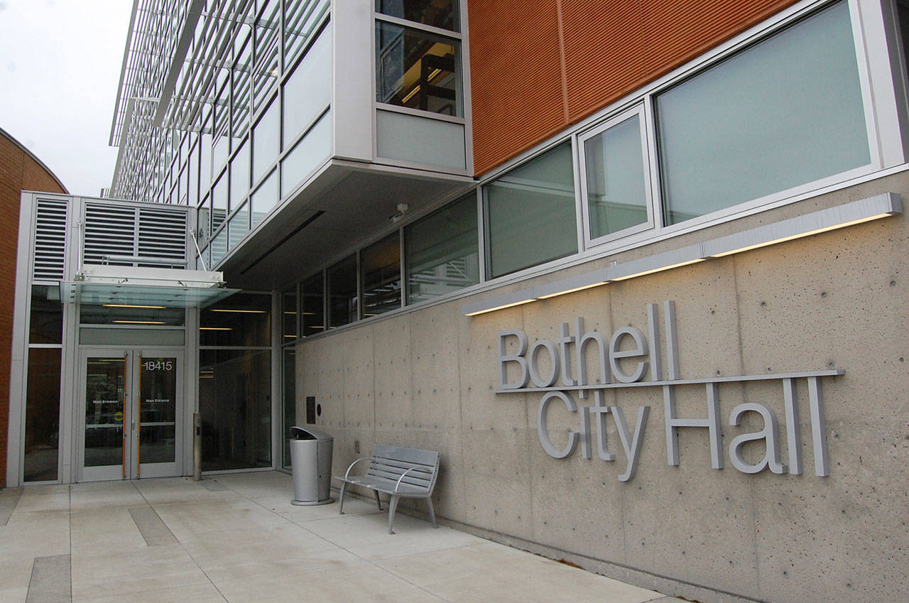 Bothell City Hall (Katie Metzger / Bothell-Kenmore Reporter)