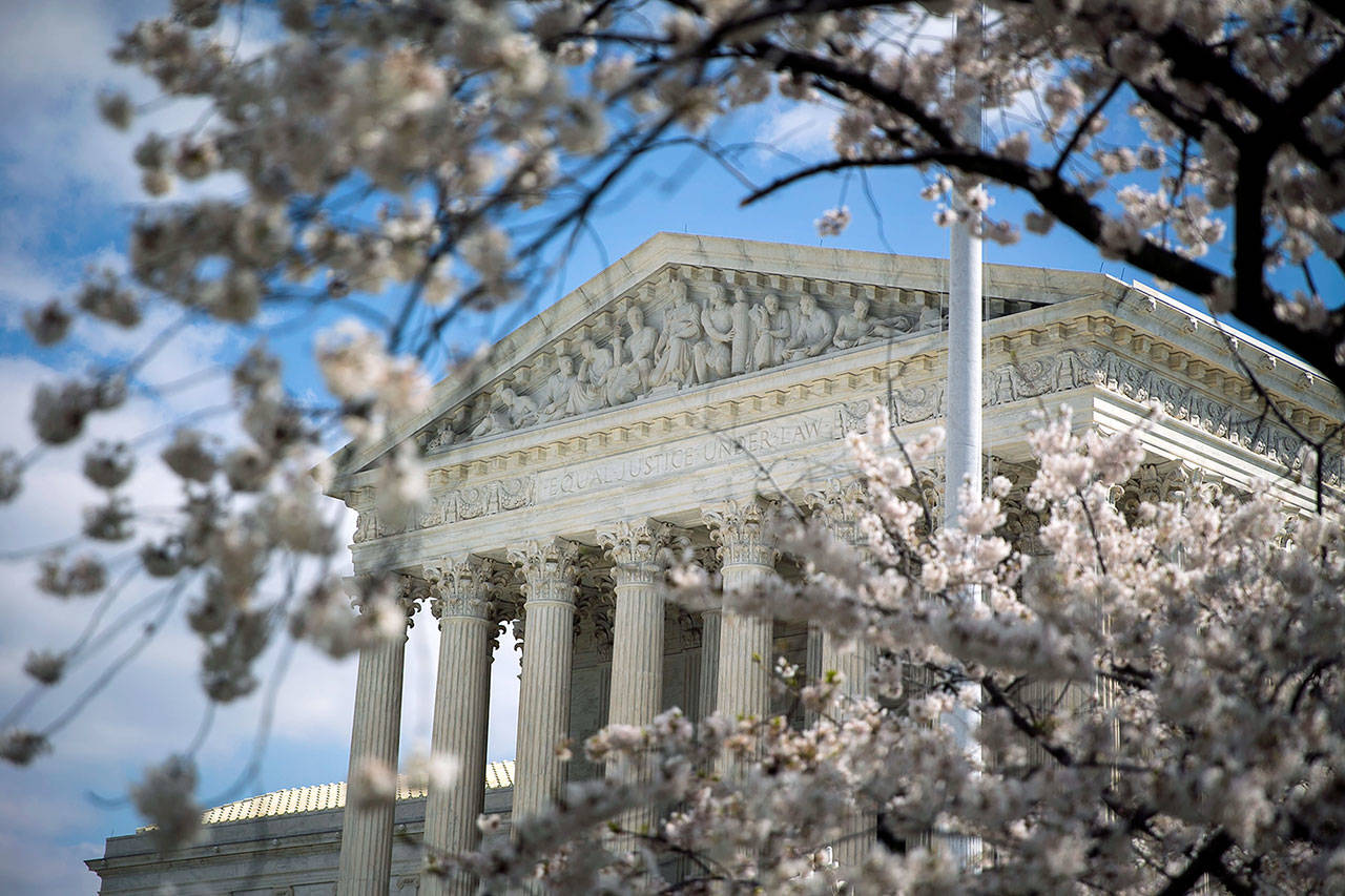 The U.S. Supreme Court building in Washington. (Al Drago / Bloomberg News)