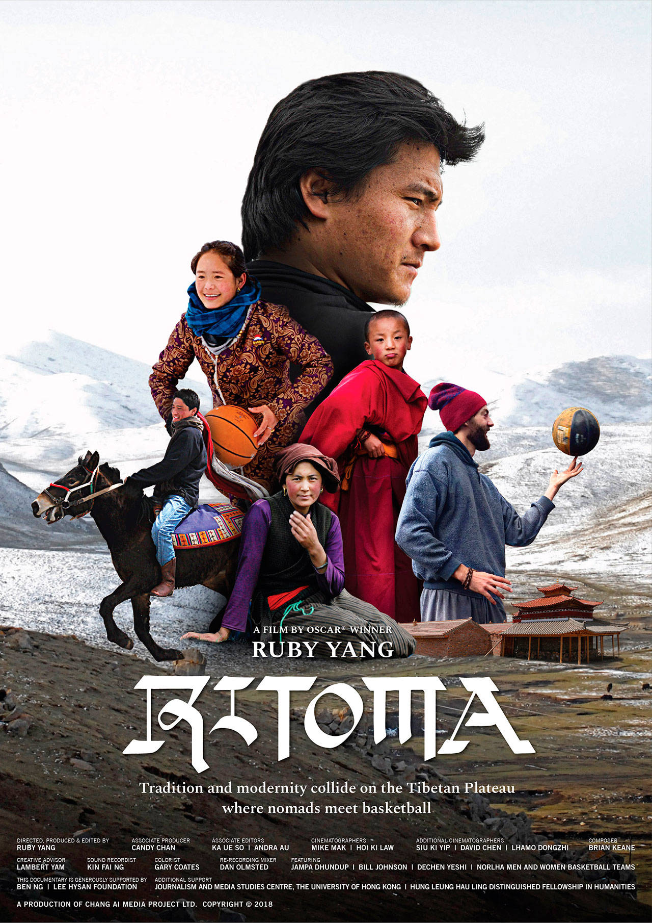 The official poster for the documentary “Ritoma.” (Chang Ai Media Project)