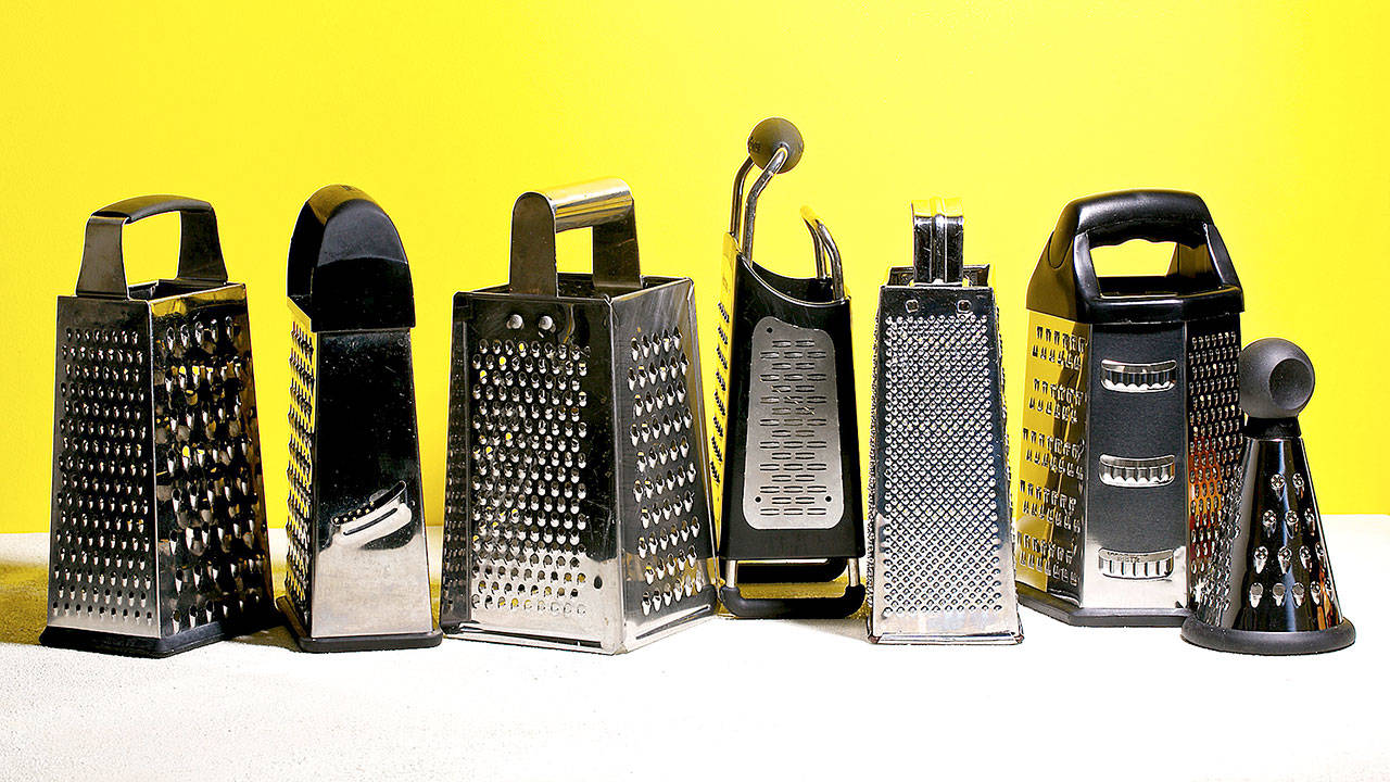 It’s time to start giving all four sides of your box grater a workout. (Photo by Deb Lindsey for The Washington Post)