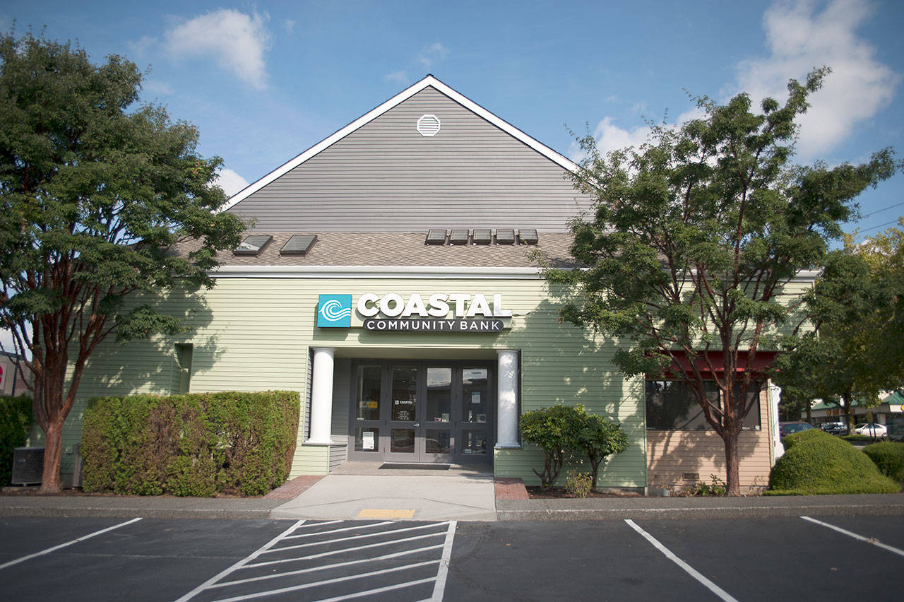 The Coastal Community Bank branch in Woodinville. (Contributed photo)