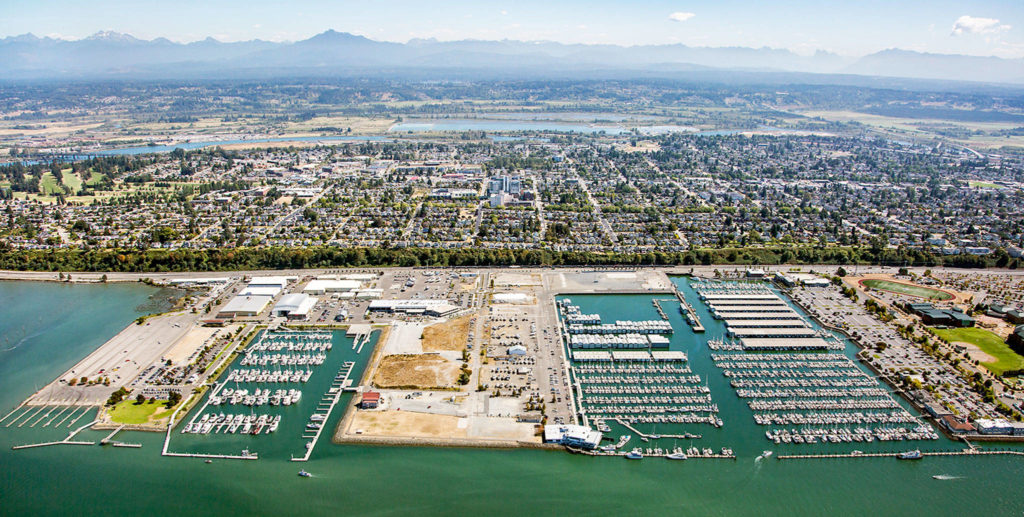 The Port of Everett marina is the biggest public marina on the West Coast. (Port of Everett)
