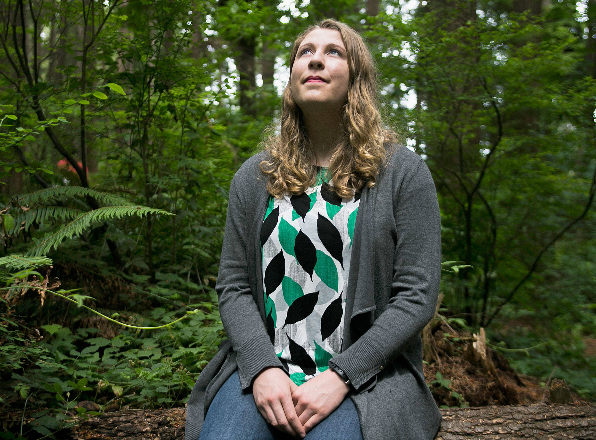 Everett High School graduate Samantha Coughlan will be attending Washington State University in the fall and plans on pursing a degree in Pharmacy. (Olivia Vanni / The Herald)