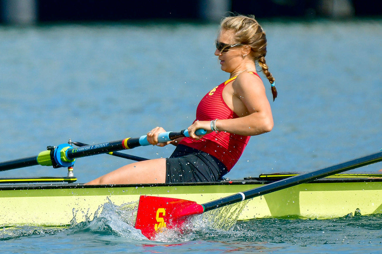 A Stanwood native rapidly rises through the ranks of rowing